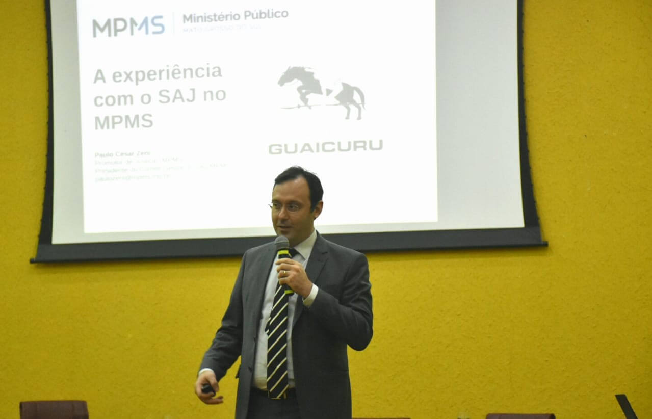 Paulo Zeni fala do SAJ no MPMS.